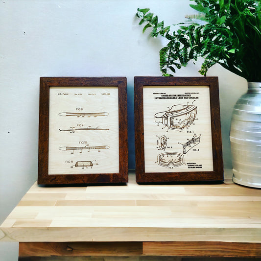 Ski Goggles US Patent illustration picture