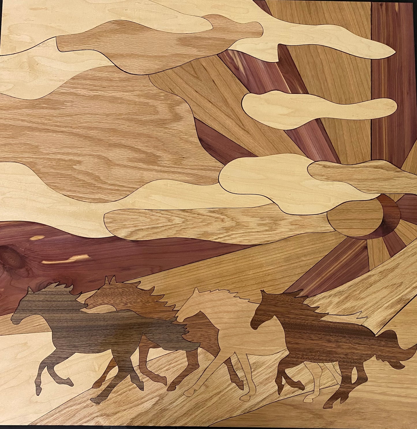 "Wild Horses" Wall Decor