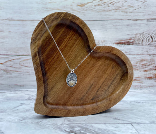 Two Little Trees Necklace