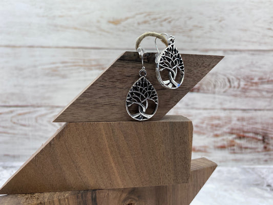 Tree of Life Drop Earrings