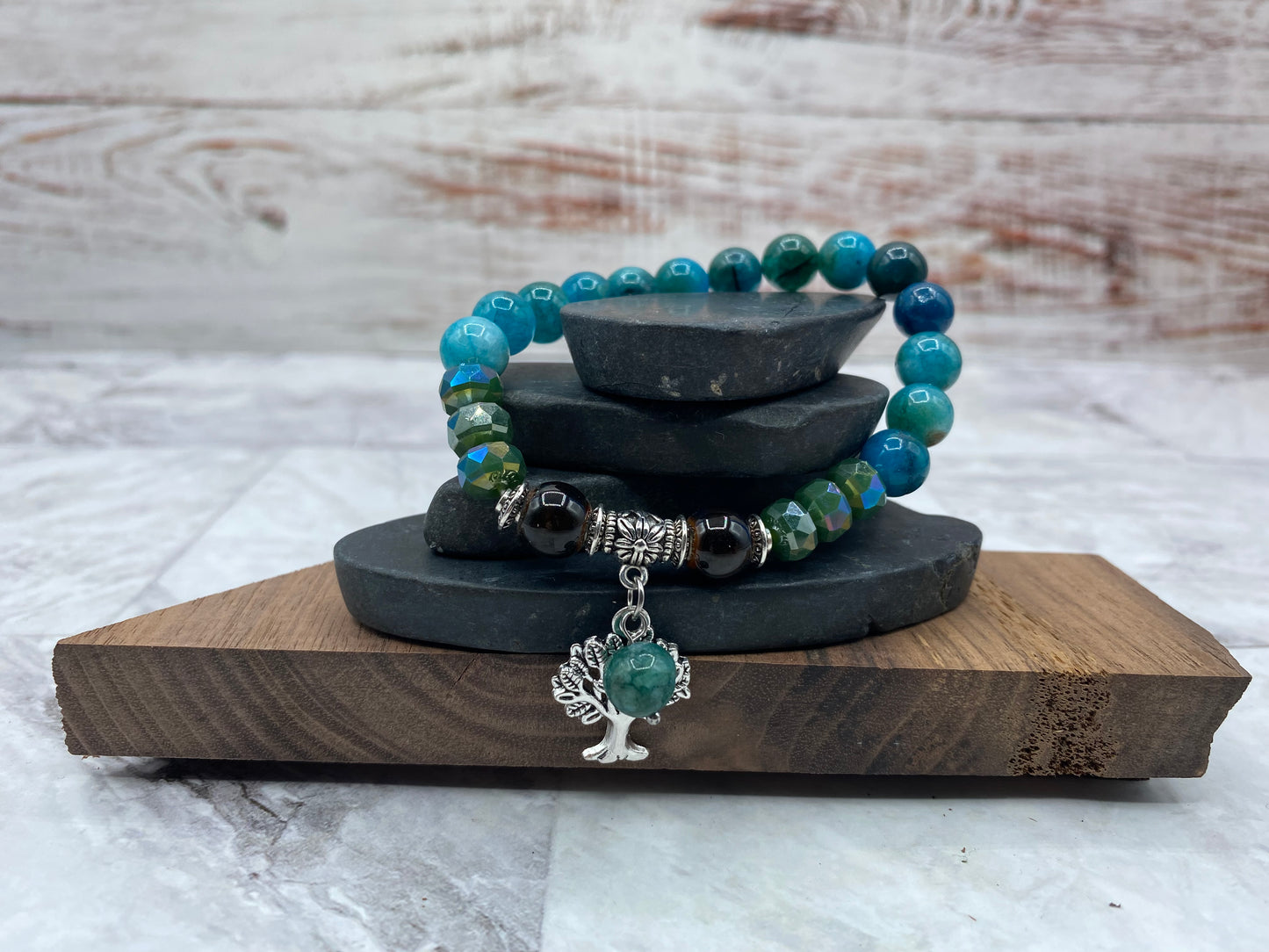 Tree of Life beaded bracelet