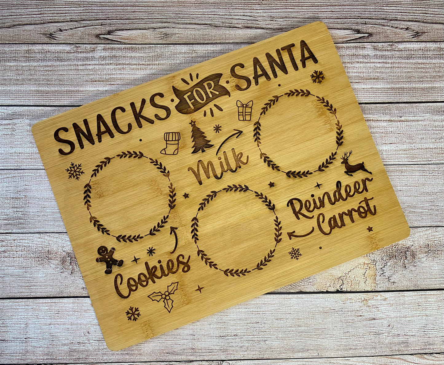 Snacks for Santa Tray
