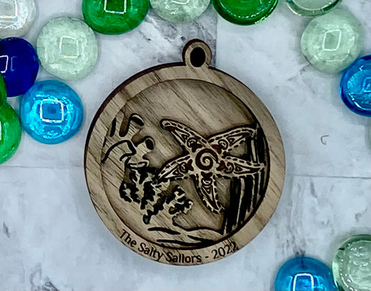 Customized Branded Airbnb VRBO STR Host Items - Starfish Ornament