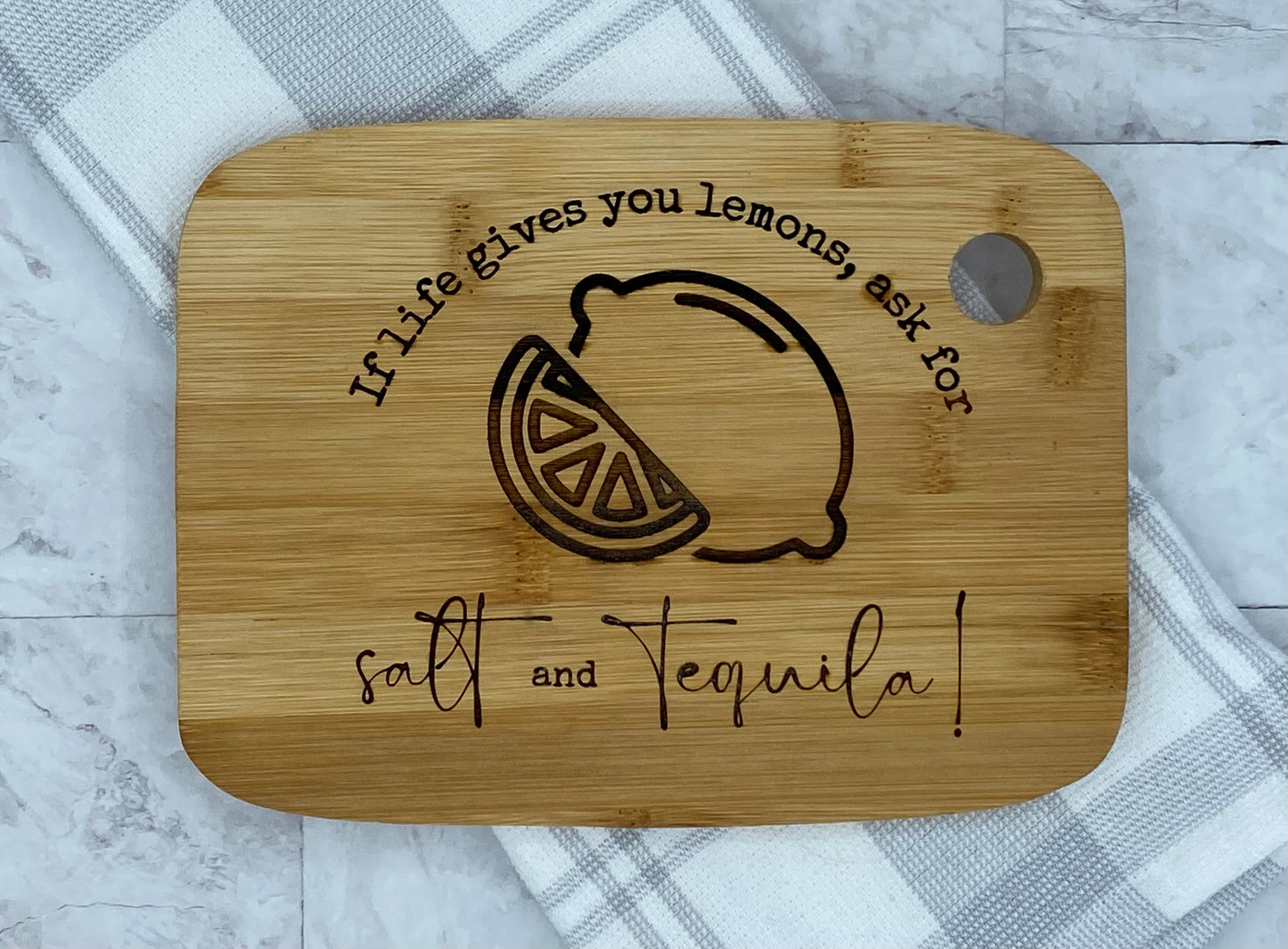 Engraved 3 Piece Bundle of Bamboo Cutting Boards