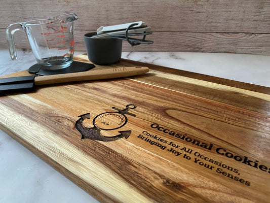 Personalized Logo Charcuterie Board
