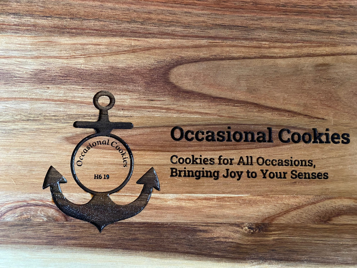 Personalized Logo Charcuterie Board