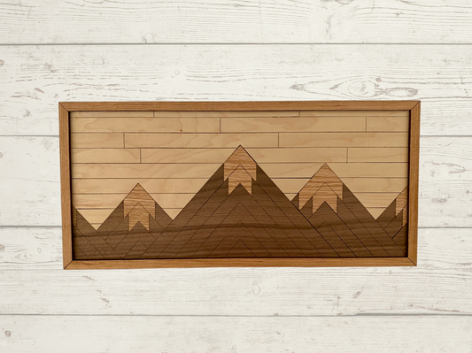 Mountain Wall Decor
