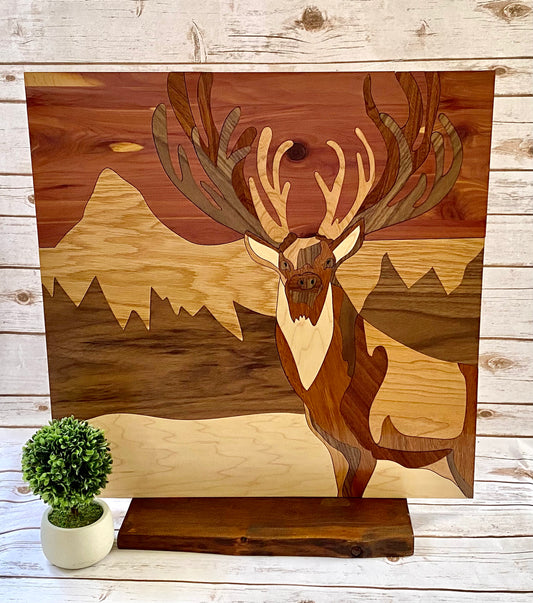 Stillness - a deer in the mountains