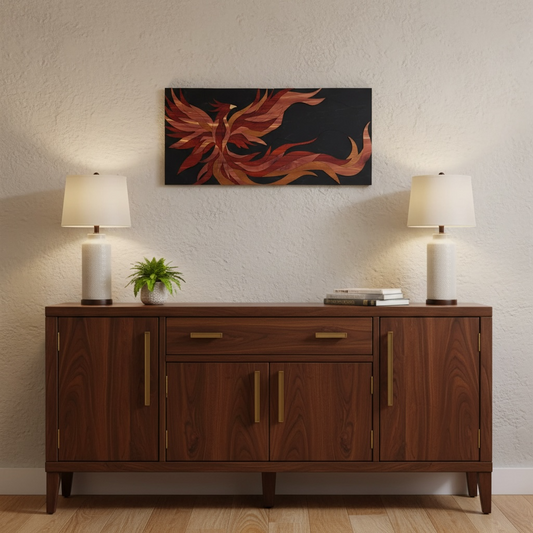 Phoenix Rising - Rising from the ashes, reborn in flame