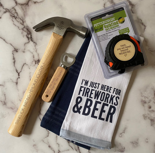 Father's Day Dad or Grandpa the Builder and Fixer Gift Set