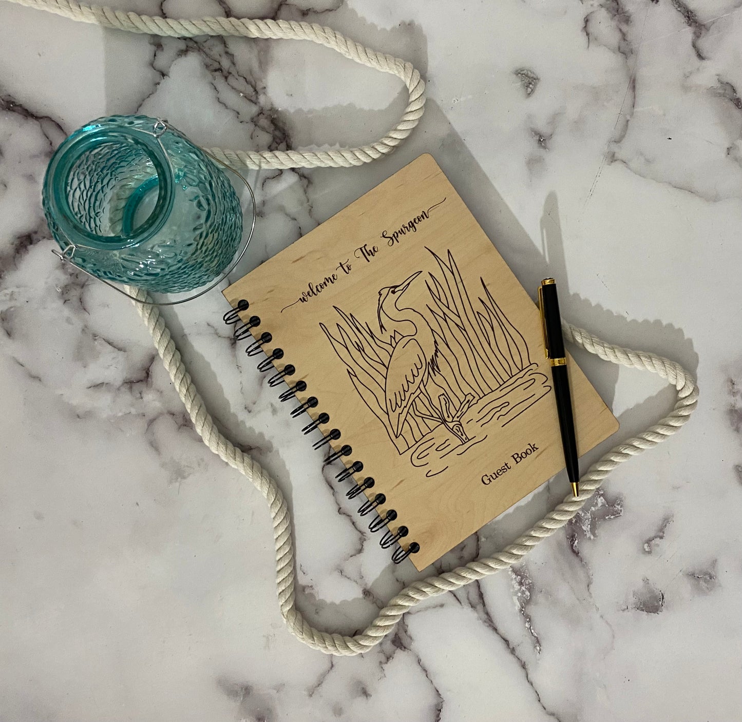 Personalized, Branded Guest Book for Airbnbs, VRBOs, Short-term rentals, Events